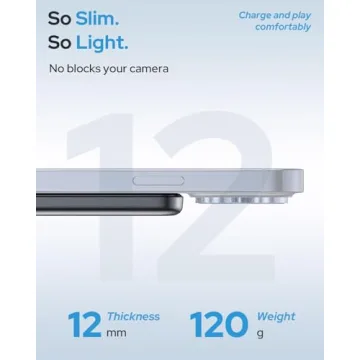 Compact MagSafe Charger Power Bank for iPhone 17/16/15/14/13/12