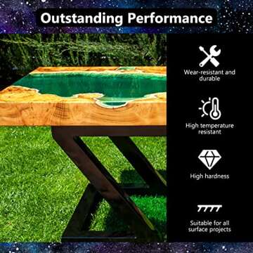 Crystal Clear Epoxy Resin Kit - Safe & Easy to Use