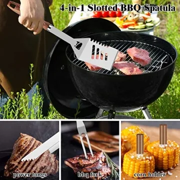Premium 27pcs BBQ Tool Set for Enthusiastic Grilling