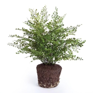 Lifelike Maiden Hair Fern Drop-in Plant for Any Decor