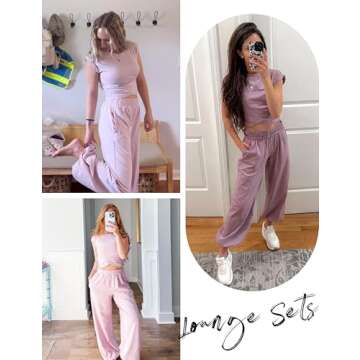 Springrain Women's Casual Lounge Sets - Trendy Comfort
