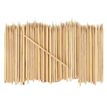 Comfy Package [100 Count] 6 Inch Bamboo Wooden Skewers for Grilling, Shish Kabob, Fruits, Appetizers...
