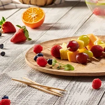 Comfy Package 100 Count 6 Inch Bamboo Skewers for All Use