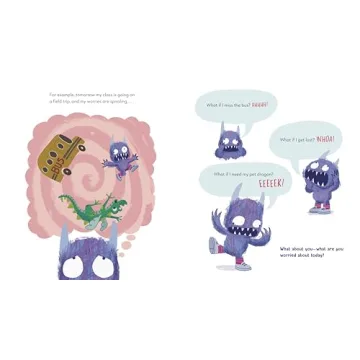 The Worry Monster Book for Kids - Calming Anxiety