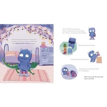 The Worry Monster Book for Kids - Calming Anxiety