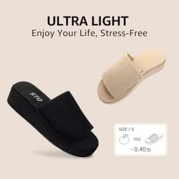 STQ Platform Sandals for Ultimate Comfort and Style