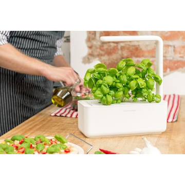 Click & Grow Indoor Herb Garden Kit with Grow Light