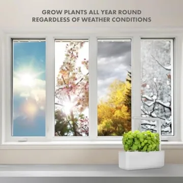 Click & Grow Indoor Herb Garden Kit with Grow Light