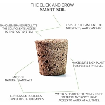 Click & Grow Indoor Herb Garden Kit with Grow Light