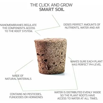 Click & Grow Indoor Herb Garden Kit with Grow Light