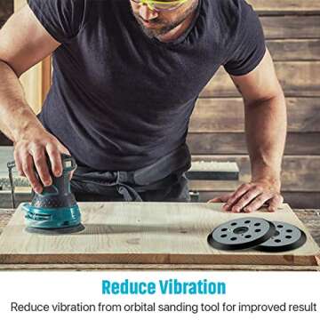 Compatible 5 Inch Replacement Sander Pad for Makita Sanding