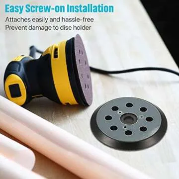 Compatible 5 Inch Replacement Sander Pad for Makita Sanding