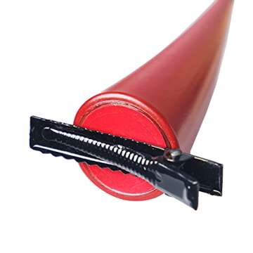 Anime Hair Clip Red Horns Unisex Cosplay Props PVC Headwear Accessory for Halloween Party