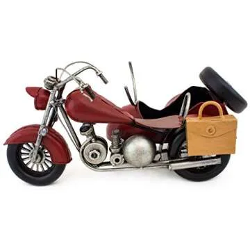 Unique Vintage Motorcycle Wine Bottle Holder for Gifts