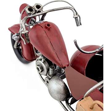 Unique Vintage Motorcycle Wine Bottle Holder for Gifts