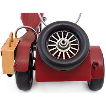 Unique Vintage Motorcycle Wine Bottle Holder for Gifts