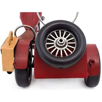 Unique Vintage Motorcycle Wine Bottle Holder for Gifts