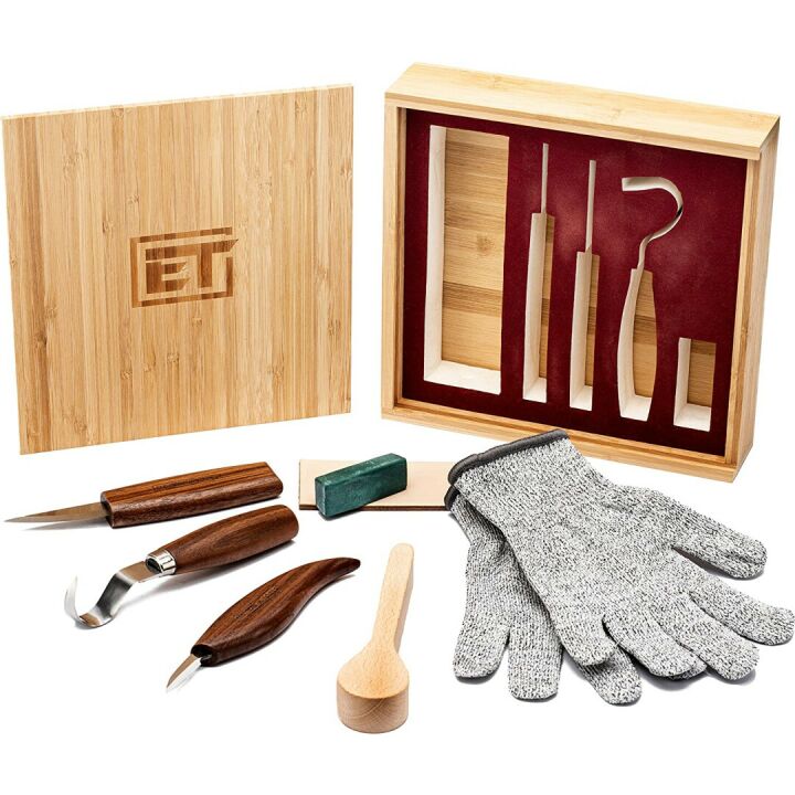 BeaverCraft S50X Wood Carving Kit for All Levels