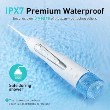 Portable Rechargeable Water Dental Flosser for Deep Cleaning