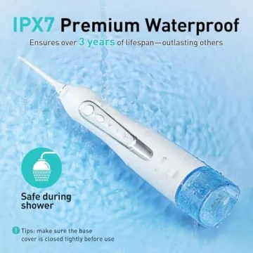 Portable Rechargeable Water Dental Flosser for Deep Cleaning