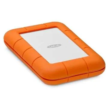 LaCie Rugged Thunderbolt USB-C 4TB Portable Hard Drive for Reliable Data Storage