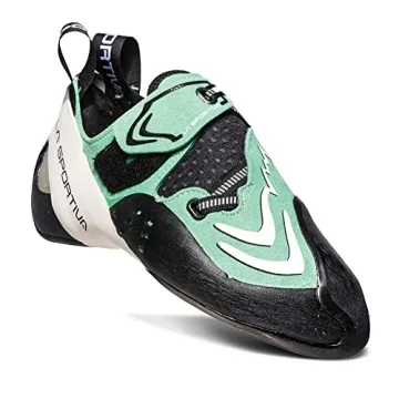 La Sportiva Women's Futura Climbing Shoes in Jade Green