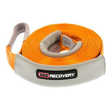 ARB 4x4 Accessories ARB705LB Recovery Snatch Strap Orange 30' x 2 3/8", Load capacity 17,600 lb, NAT...