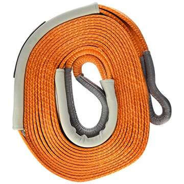 ARB 4x4 Accessories ARB705LB Recovery Snatch Strap Orange 30' x 2 3/8", Load capacity 17,600 lb, NATA approved, 20% Stretch