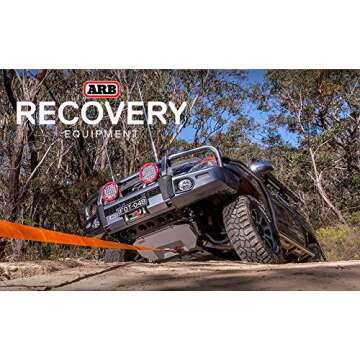 ARB 4x4 Accessories ARB705LB Recovery Snatch Strap Orange 30' x 2 3/8", Load capacity 17,600 lb, NATA approved, 20% Stretch