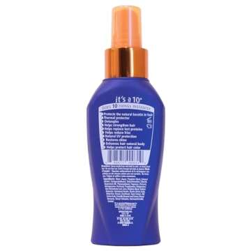 It's a 10 Haircare Miracle Leave-In Plus Keratin, 4 Fl. Oz (Pack of 1)