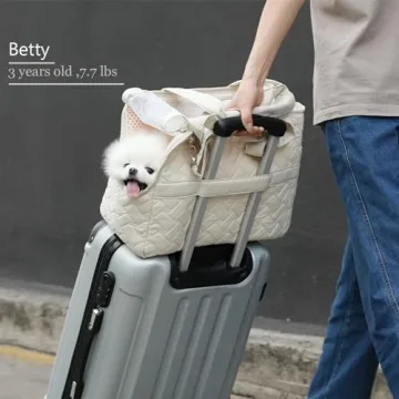 Patazone Stylish Small Dog Carrier for Travel and More