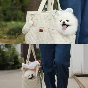 Patazone Stylish Small Dog Carrier for Travel and More