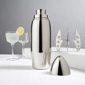 Viski Rocket Cocktail Shaker - Unique Space Bar Set