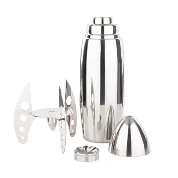 Viski Rocket Cocktail Shaker - Unique Space Bar Set