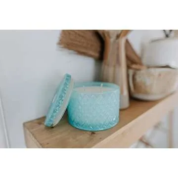 Sand + Fog Scented Candle - White Pumpkin – Additional Scents and Sizes – 100% Cotton Lead-Free Wick - Luxury Air Freshening Jar Candles - Perfect Home Decor – 9.5oz Molded Glass - Fall Scent