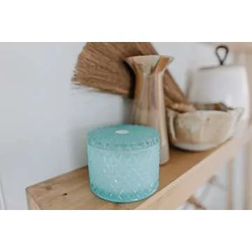 Sand + Fog Scented Candle - White Pumpkin – Additional Scents and Sizes – 100% Cotton Lead-Free Wick - Luxury Air Freshening Jar Candles - Perfect Home Decor – 9.5oz Molded Glass - Fall Scent