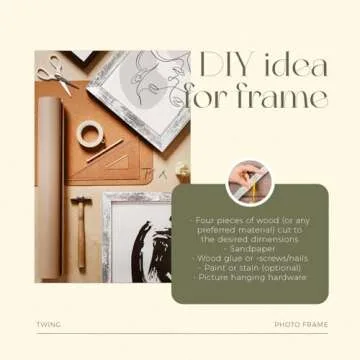 TWING 8x10 Rustic Picture Frames Set of 6 Distressed White Composite Wood Farmhouse Photo Collage Frame For Wall Decor Gallery Wall Frame Set Mounting or Table display, Ideal Valentine Gifts for