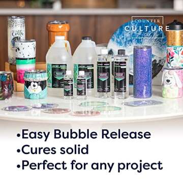 Counter Culture DIY Clear Artist Resin 1 Gallon Kit