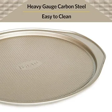 Glad Nonstick Pizza Pan for Easy Baking and Cleanup