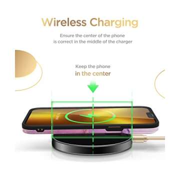 GVIEWIN iPhone 13 Pro Case with 10FT Military Protection