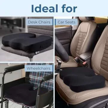 5 STARS UNITED Seat Cushion for Office Chairs and More
