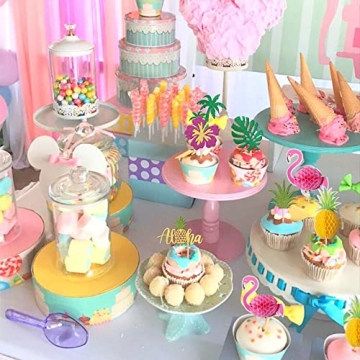Tropical Cupcake Toppers for Summer Celebrations