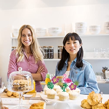 Tropical Cupcake Toppers for Summer Celebrations