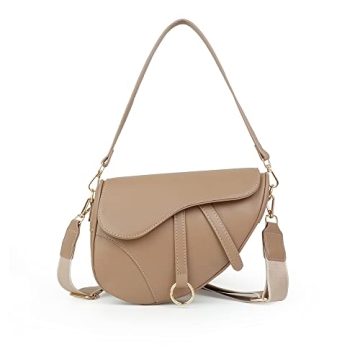 Trendy JBB Women Saddle Shoulder Bag - Chic Crossbody Purse