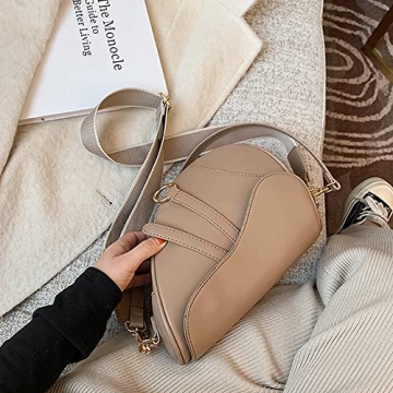 Trendy JBB Women Saddle Shoulder Bag - Chic Crossbody Purse