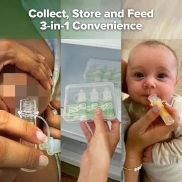 Haakaa Colostrum Collector Syringes for Nursing Moms