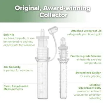 Haakaa Colostrum Collector Syringes for Nursing Moms