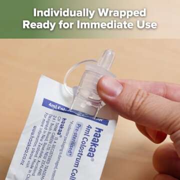 Haakaa Colostrum Collector Syringes for Nursing Moms