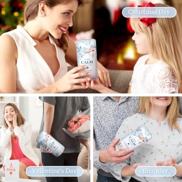 TranquilBliss 6 Count Scented Shower Steamers for Relaxation