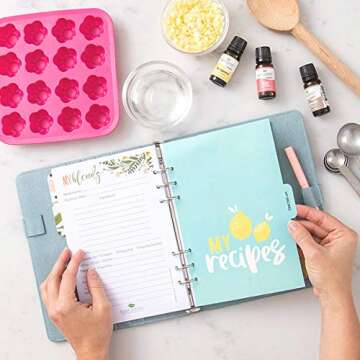 Plant Therapy Wooden Essential Oil Box - Holds 25 Bottles Size 5-15 mL